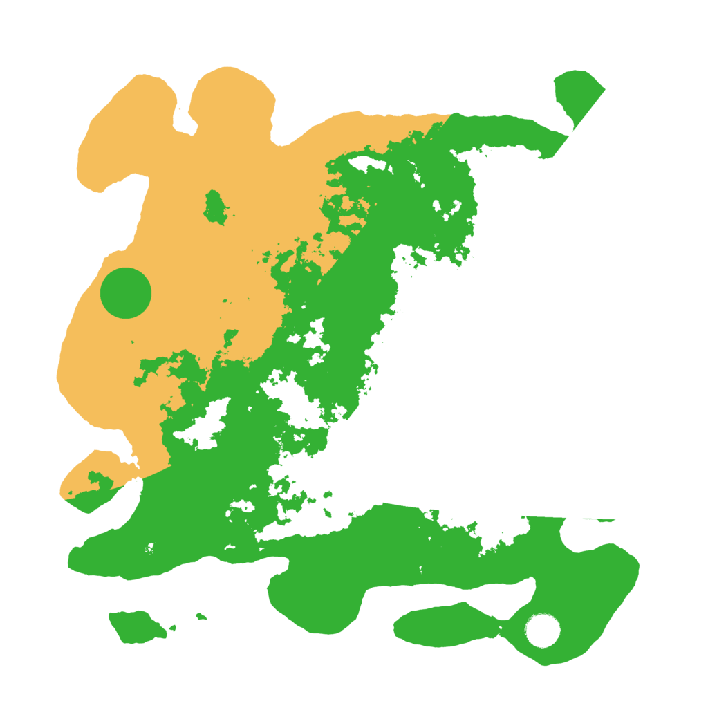 Biome Rust Map: Barren, Size: 3650, Seed: 1260938474