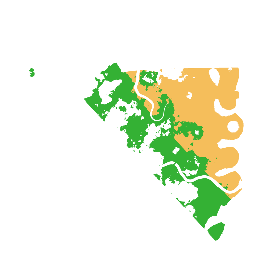 Biome Rust Map: Procedural Map, Size: 4000, Seed: 108000
