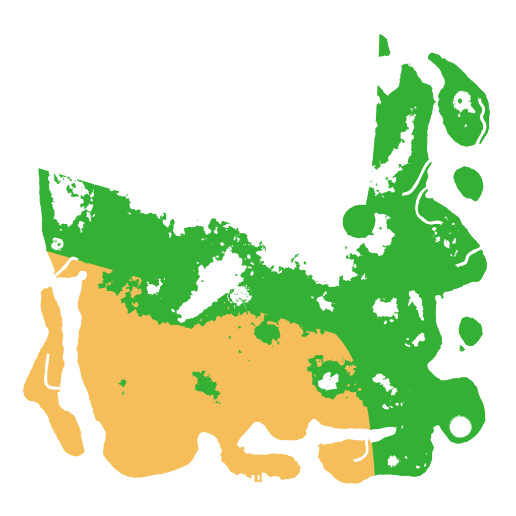 Biome Rust Map: Procedural Map, Size: 4250, Seed: 1911800753