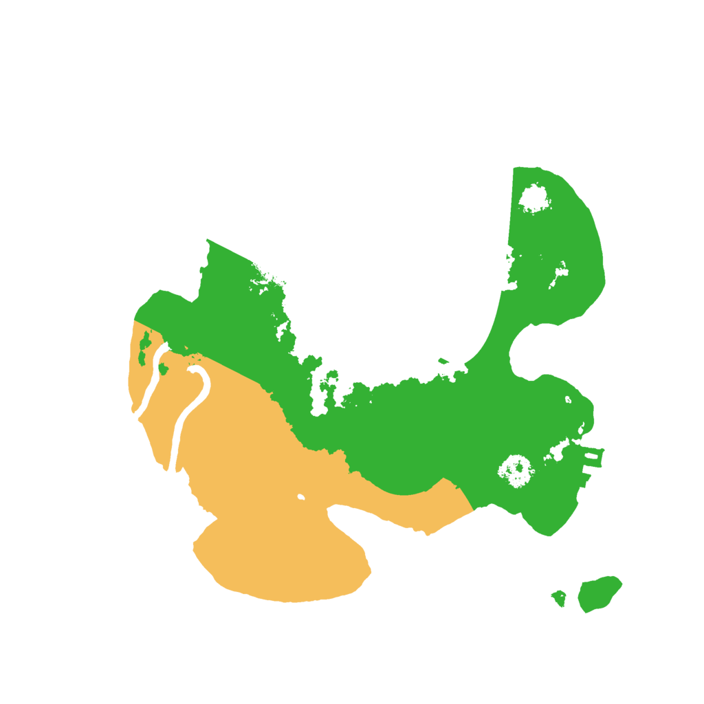 Biome Rust Map: Procedural Map, Size: 2250, Seed: 4378