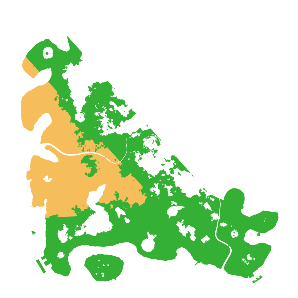 Biome Rust Map: Procedural Map, Size: 4000, Seed: 100121