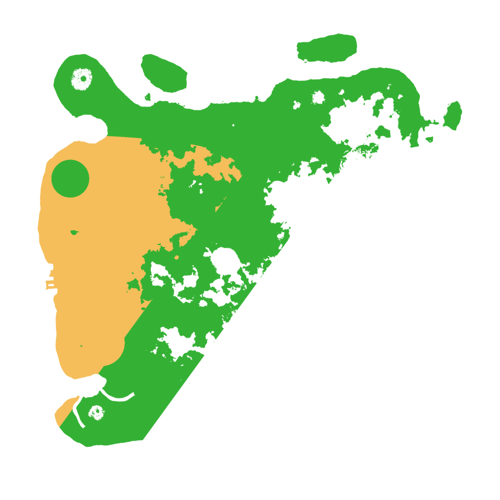 Biome Rust Map: Procedural Map, Size: 3500, Seed: 171046670