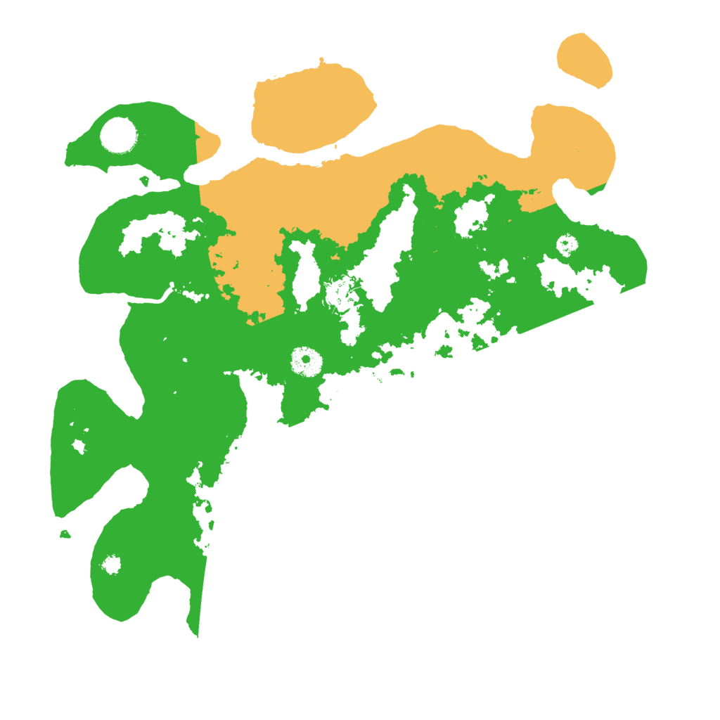 Biome Rust Map: Procedural Map, Size: 3500, Seed: 1828957030