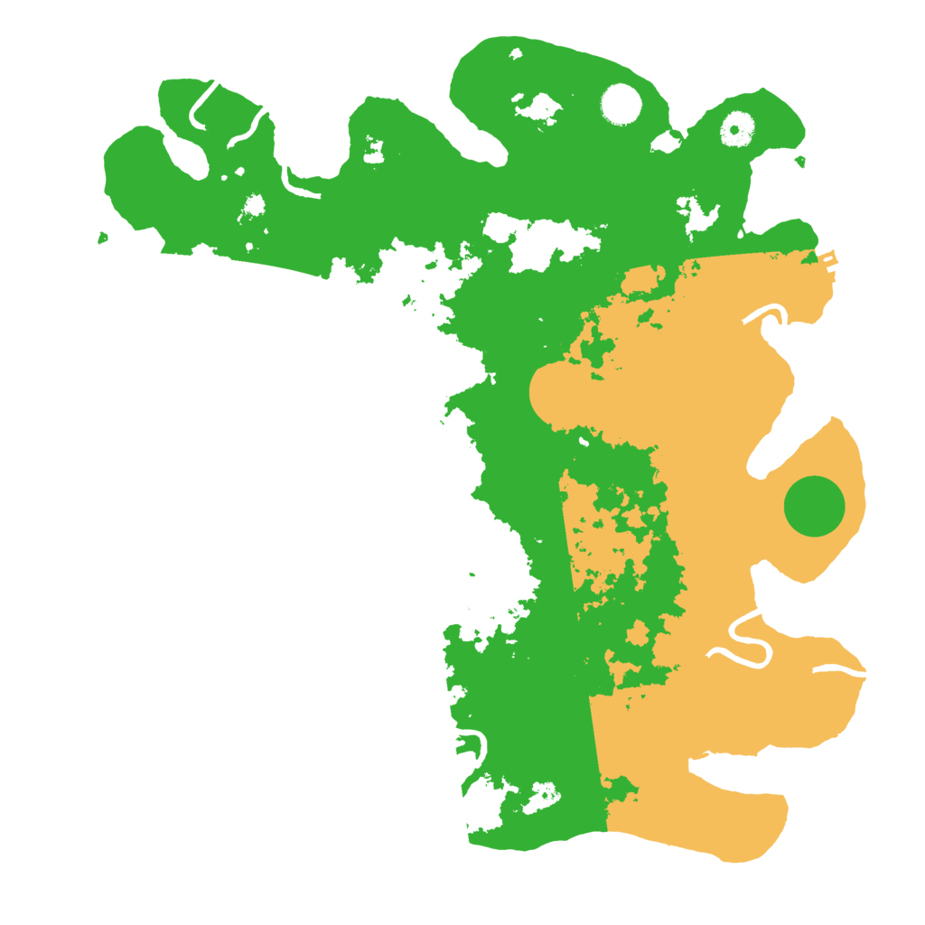 Biome Rust Map: Procedural Map, Size: 4000, Seed: 91539