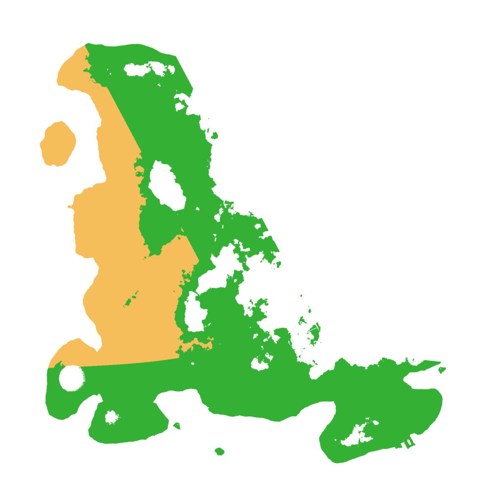 Biome Rust Map: Procedural Map, Size: 3500, Seed: 1091999728