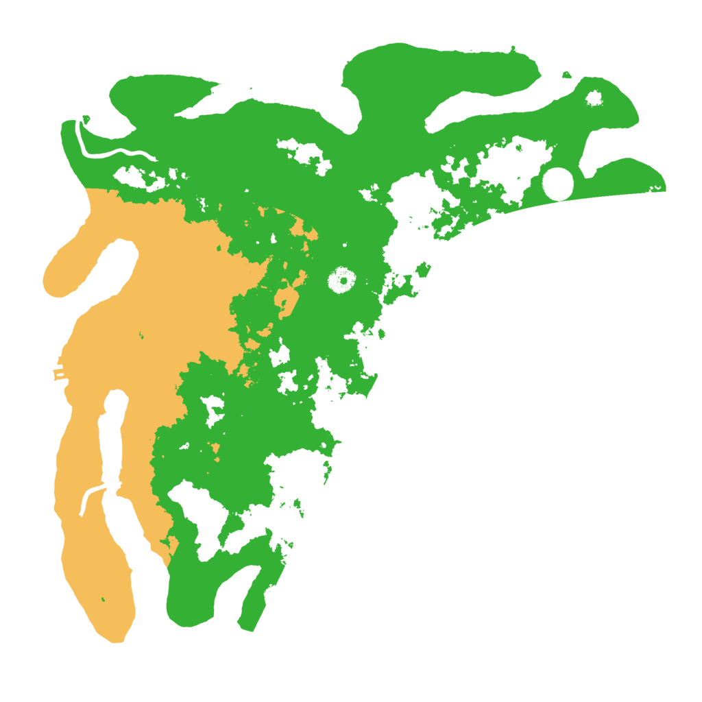 Biome Rust Map: Procedural Map, Size: 4000, Seed: 934135488