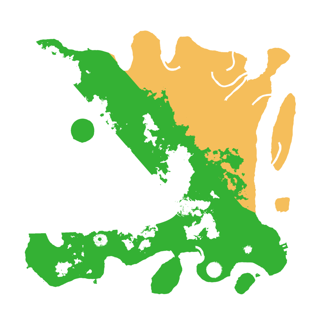 Biome Rust Map: Procedural Map, Size: 3600, Seed: 283776434