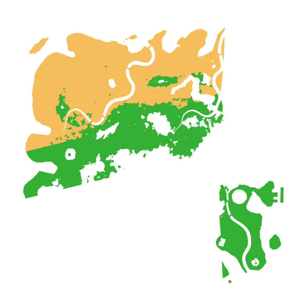 Biome Rust Map: Procedural Map, Size: 4000, Seed: 1372901901