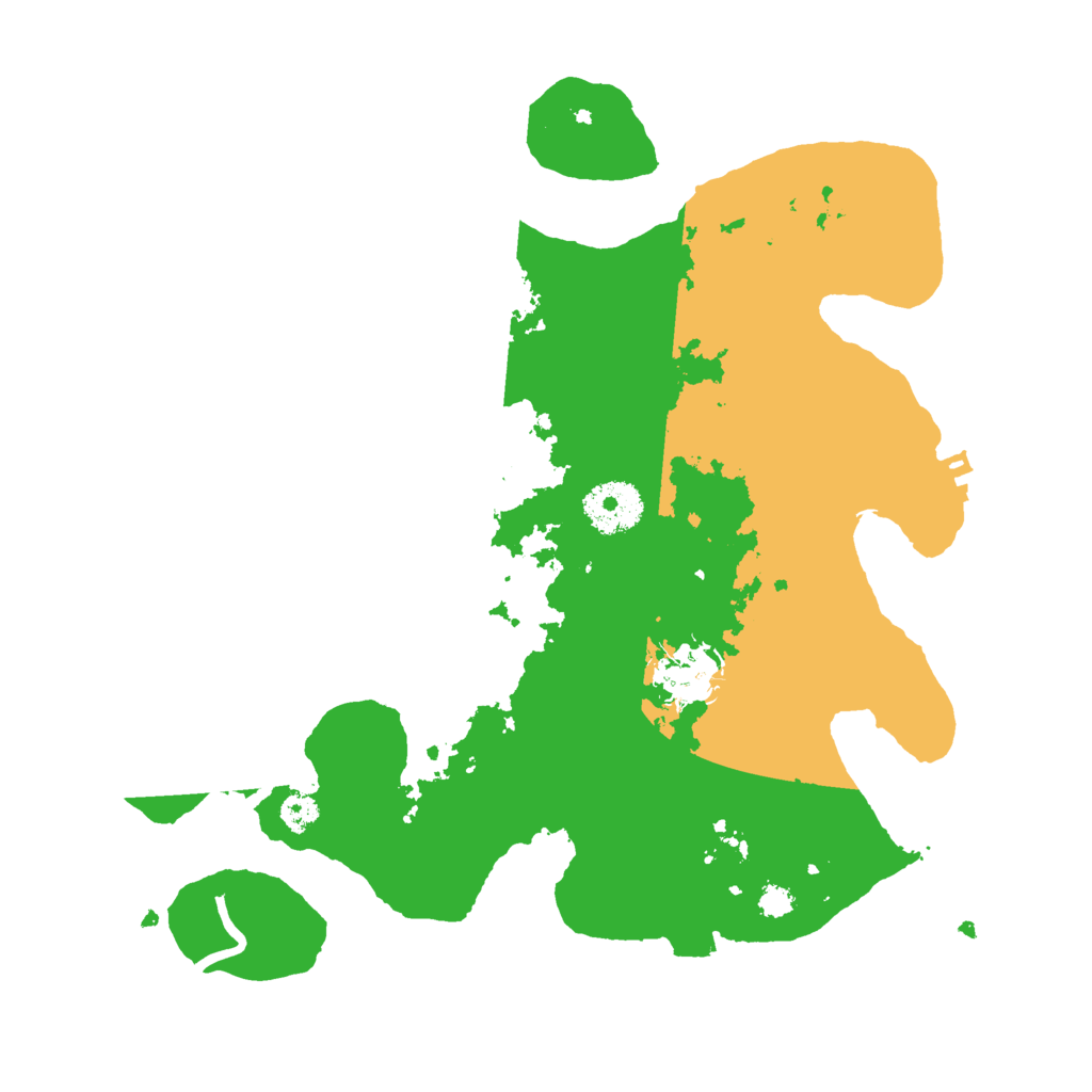 Biome Rust Map: Procedural Map, Size: 3000, Seed: 202924701