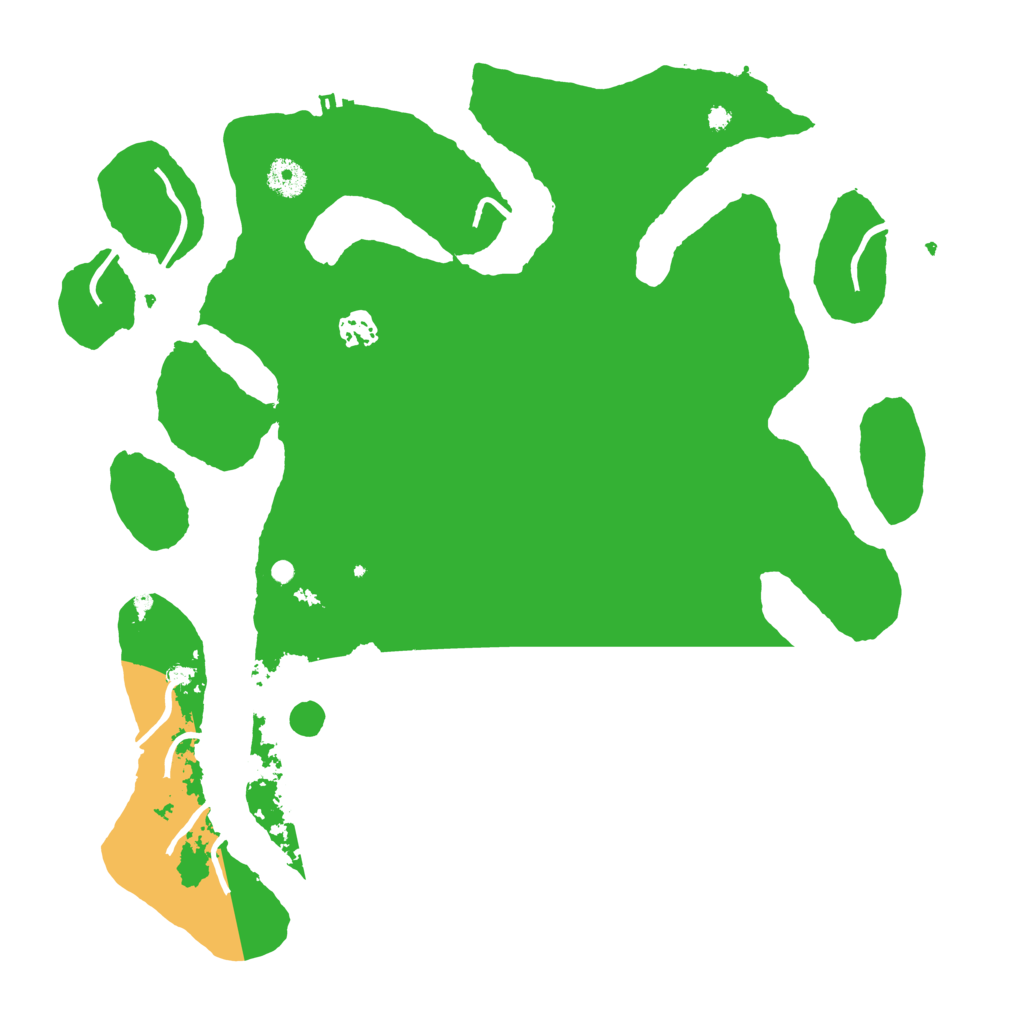 Biome Rust Map: Procedural Map, Size: 4000, Seed: 2135694527