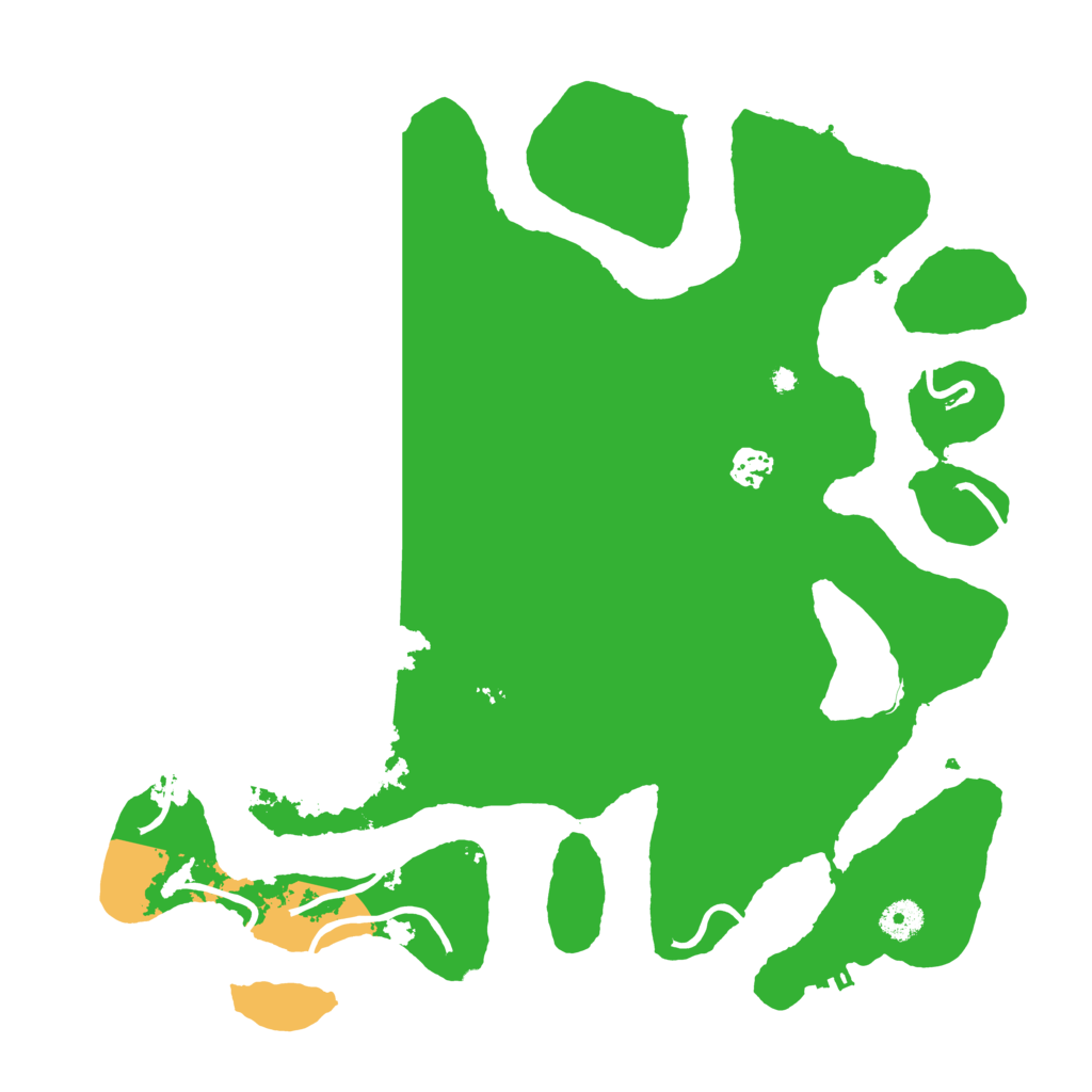 Biome Rust Map: Procedural Map, Size: 4000, Seed: 39905