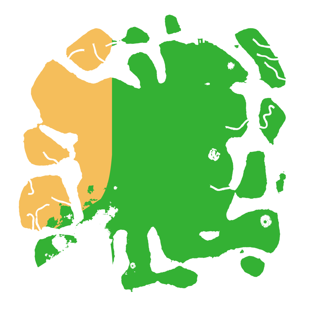 Biome Rust Map: Procedural Map, Size: 4000, Seed: 114265860