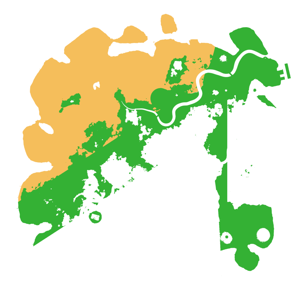 Biome Rust Map: Procedural Map, Size: 4000, Seed: 114265860