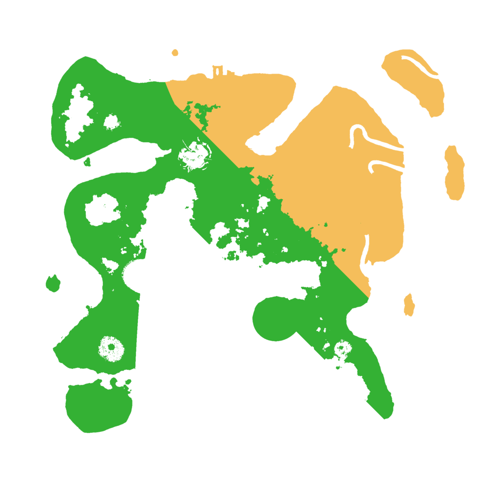 Biome Rust Map: Procedural Map, Size: 3000, Seed: 1918120060