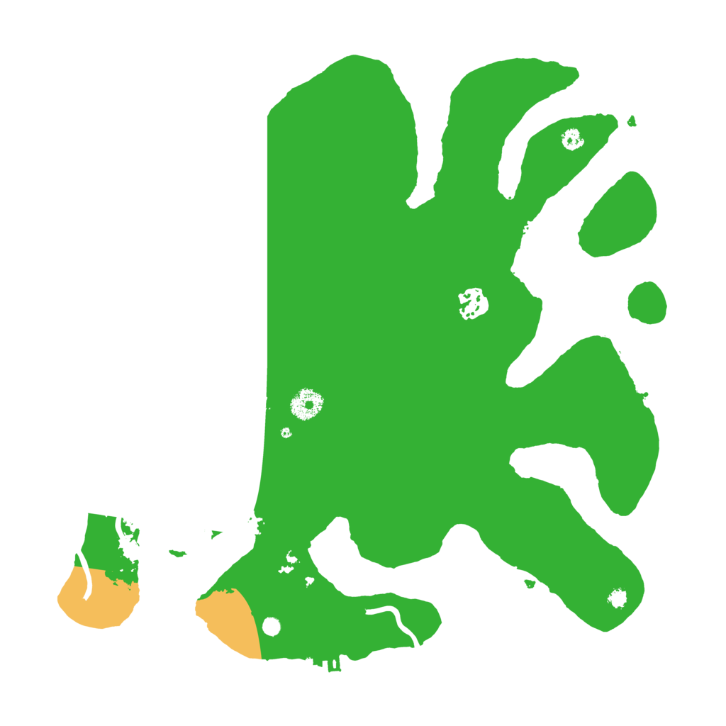 Biome Rust Map: Procedural Map, Size: 3500, Seed: 1461420448