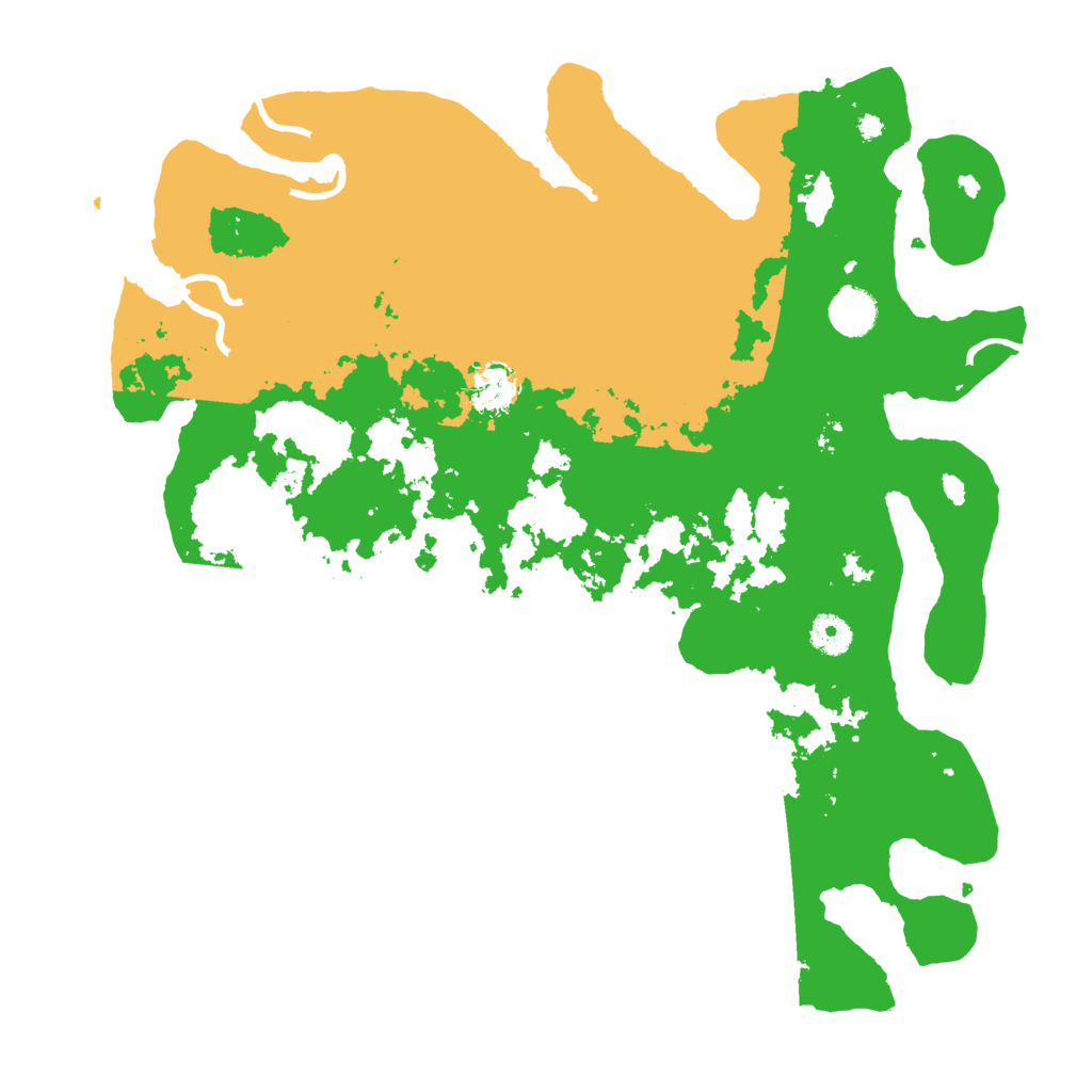 Biome Rust Map: Procedural Map, Size: 4000, Seed: 8376