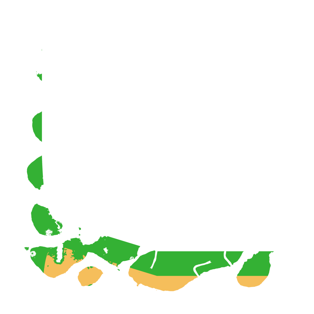 Biome Rust Map: Procedural Map, Size: 3861, Seed: 13825