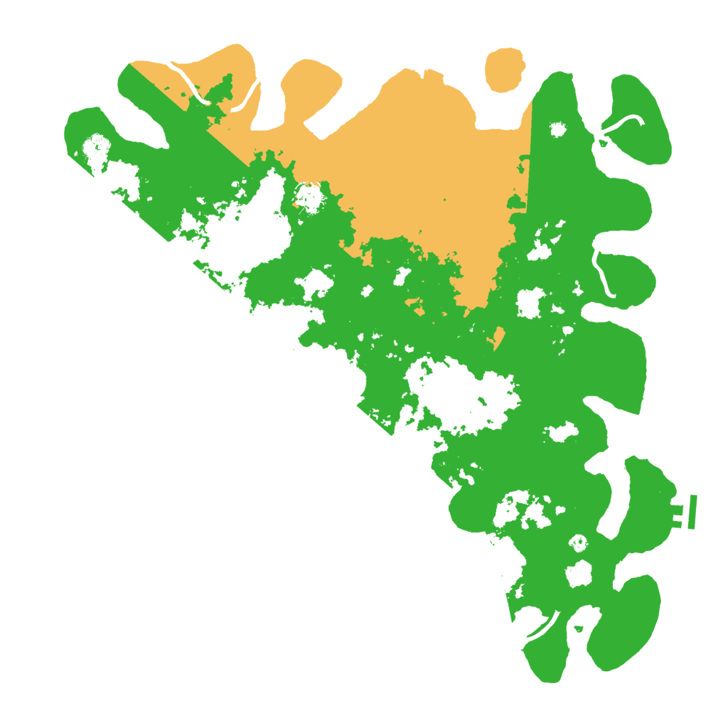Biome Rust Map: Procedural Map, Size: 4300, Seed: 597869796