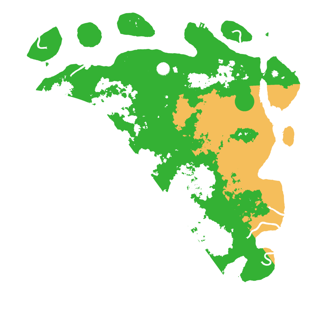 Biome Rust Map: Procedural Map, Size: 4300, Seed: 882339717