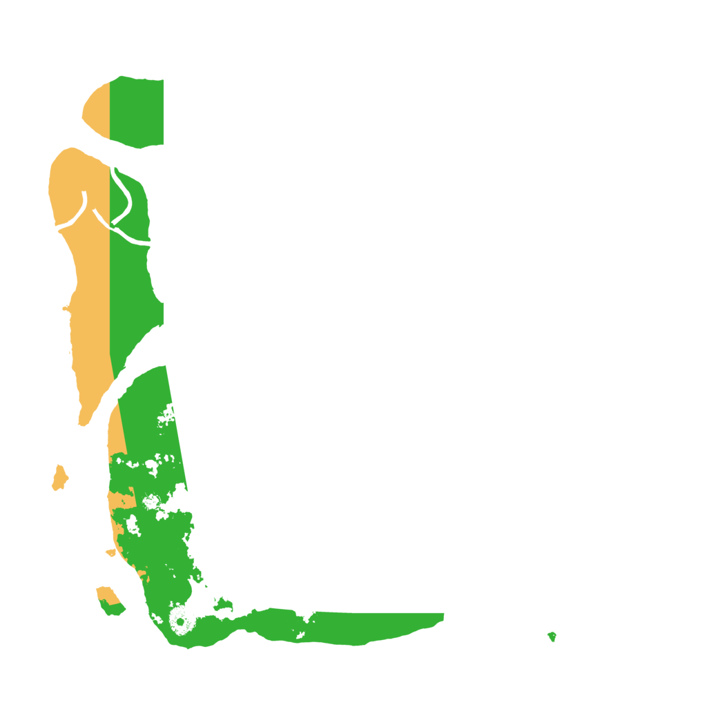 Biome Rust Map: Procedural Map, Size: 3820, Seed: 1672680784