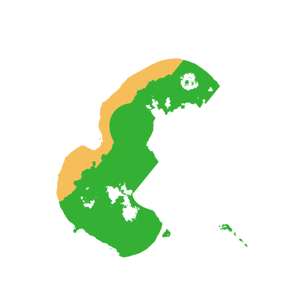 Biome Rust Map: Procedural Map, Size: 1800, Seed: 45000