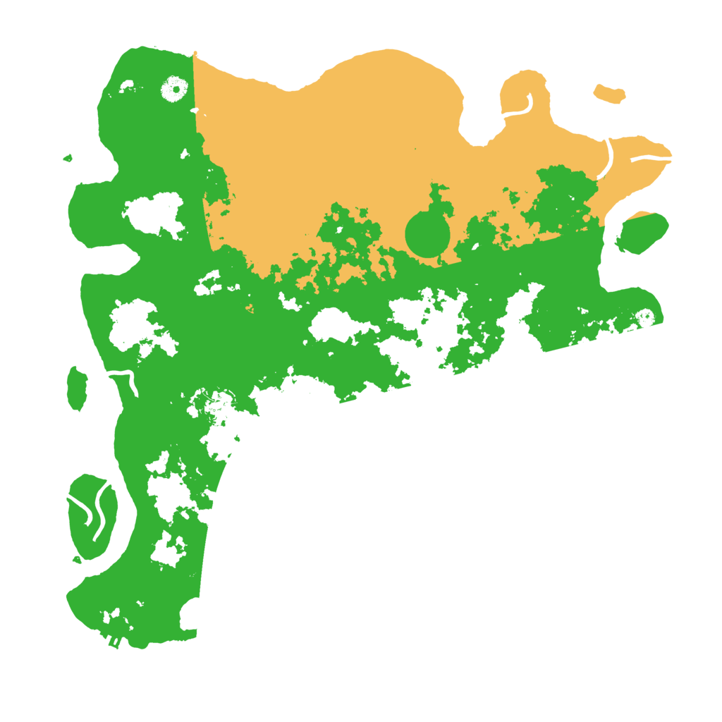 Biome Rust Map: Procedural Map, Size: 4250, Seed: 7536345