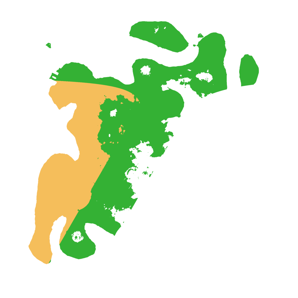Biome Rust Map: Procedural Map, Size: 2800, Seed: 32444557