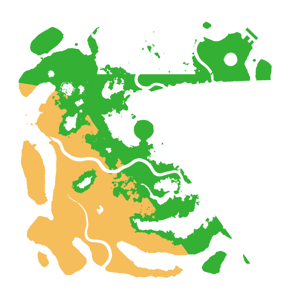 Biome Rust Map: Procedural Map, Size: 4000, Seed: 325432652