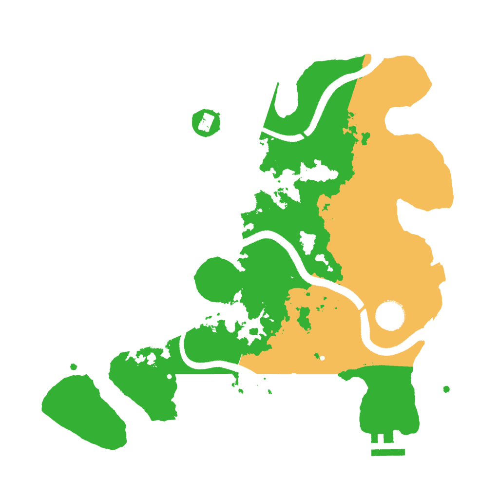 Biome Rust Map: Procedural Map, Size: 3000, Seed: 900