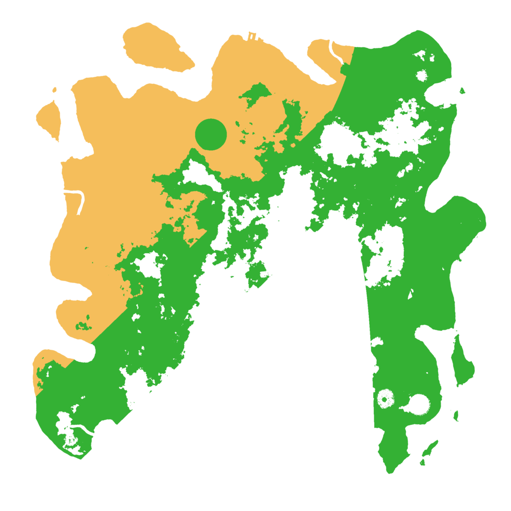 Biome Rust Map: Procedural Map, Size: 4250, Seed: 15555555