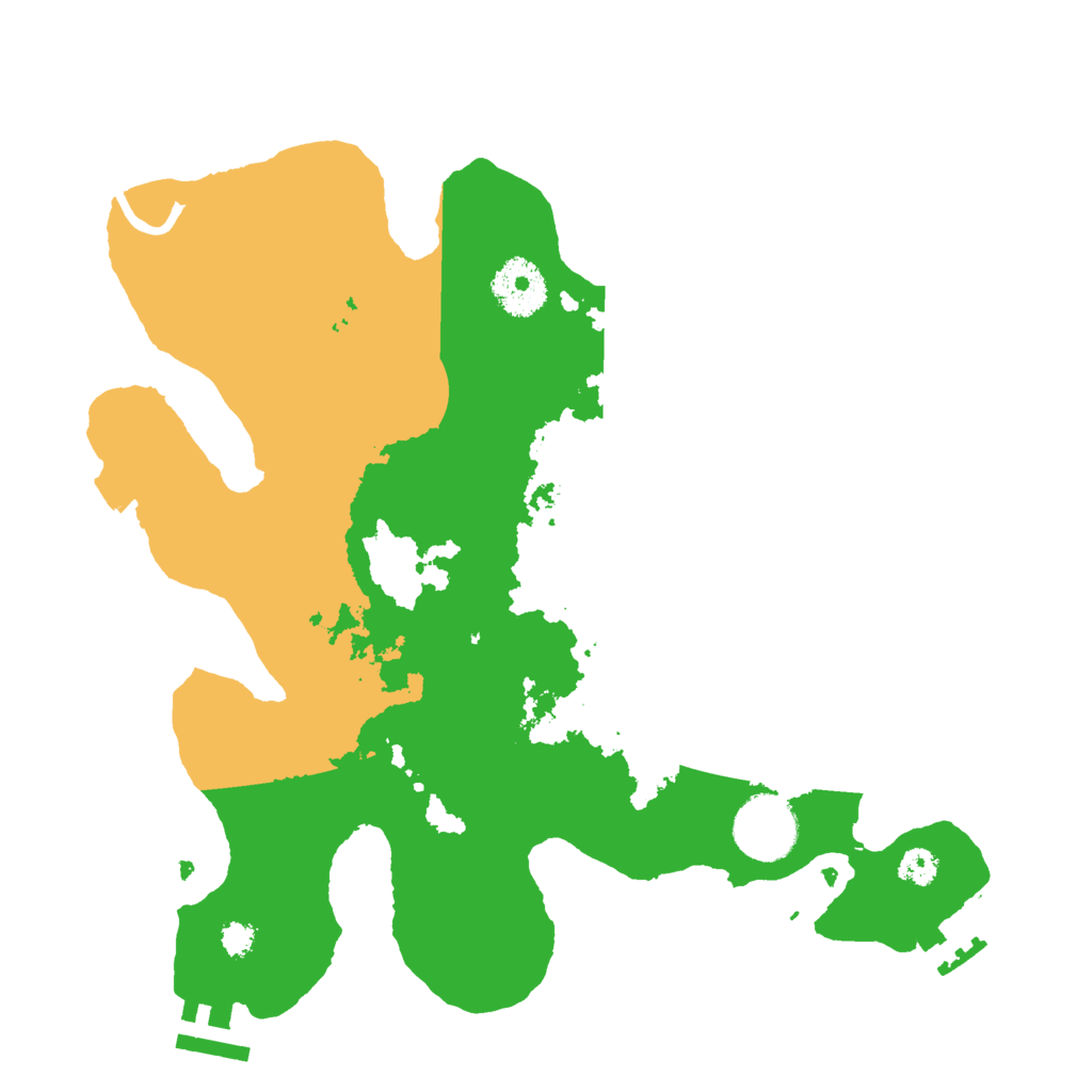 Biome Rust Map: Procedural Map, Size: 3000, Seed: 7058727