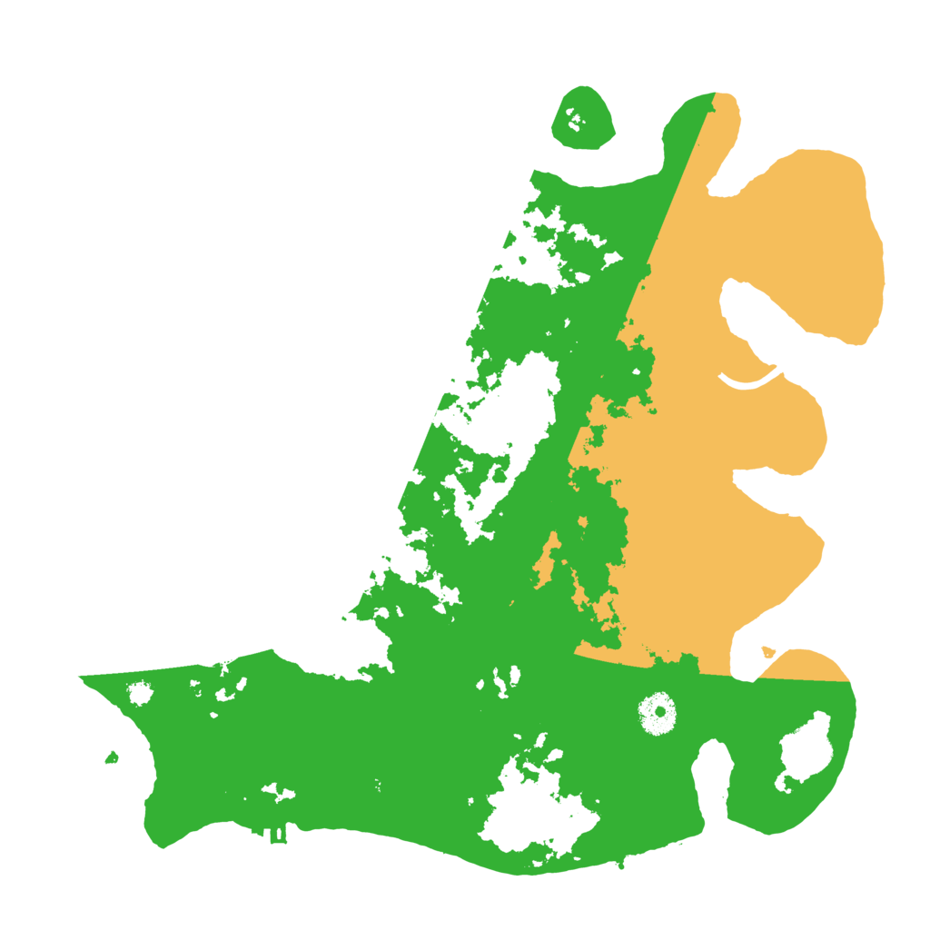 Biome Rust Map: Procedural Map, Size: 3500, Seed: 5648045