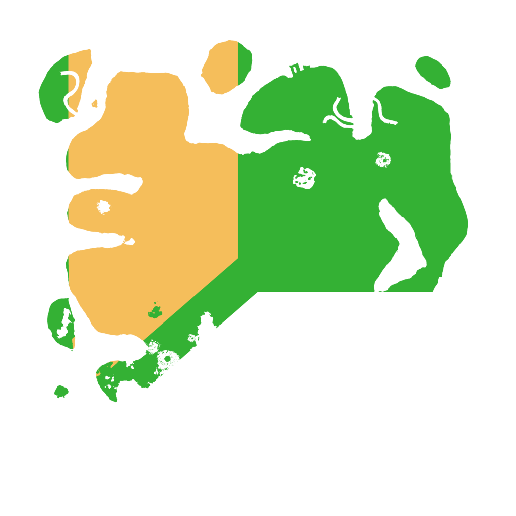 Biome Rust Map: Procedural Map, Size: 3500, Seed: 2095826239