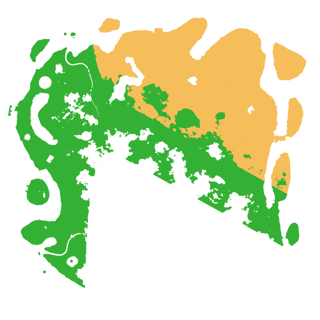Biome Rust Map: Procedural Map, Size: 4500, Seed: 3228