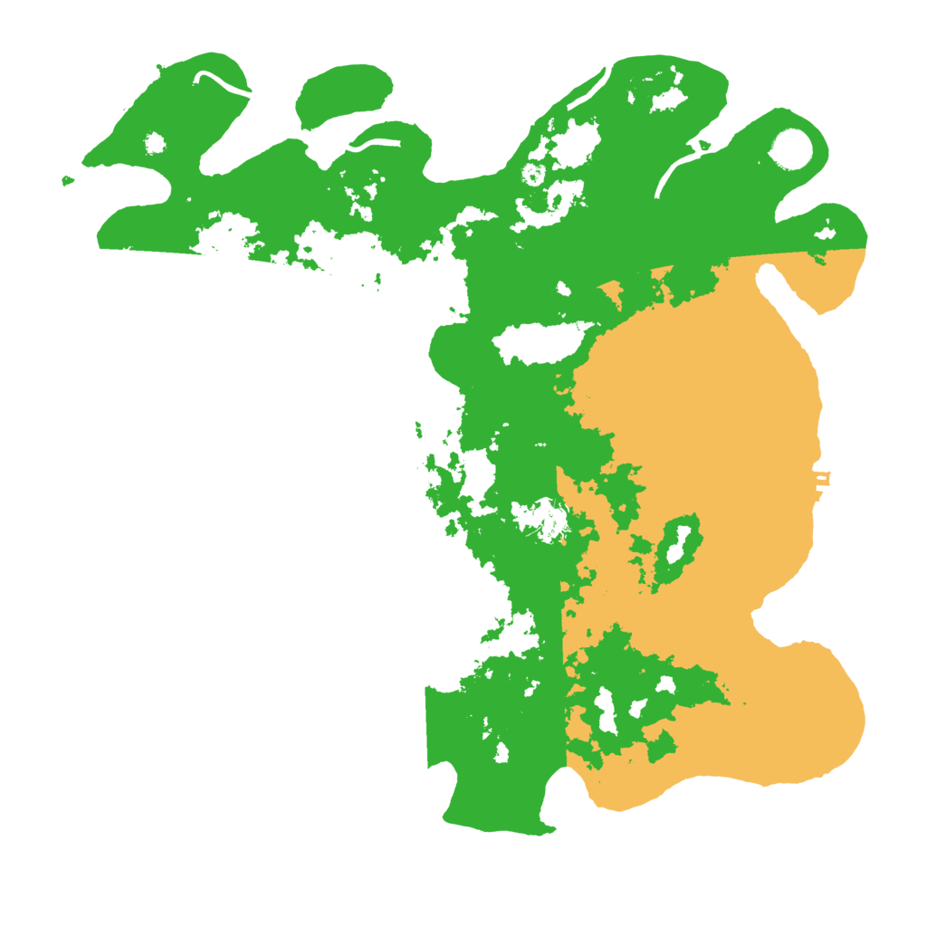 Biome Rust Map: Procedural Map, Size: 4025, Seed: 392021