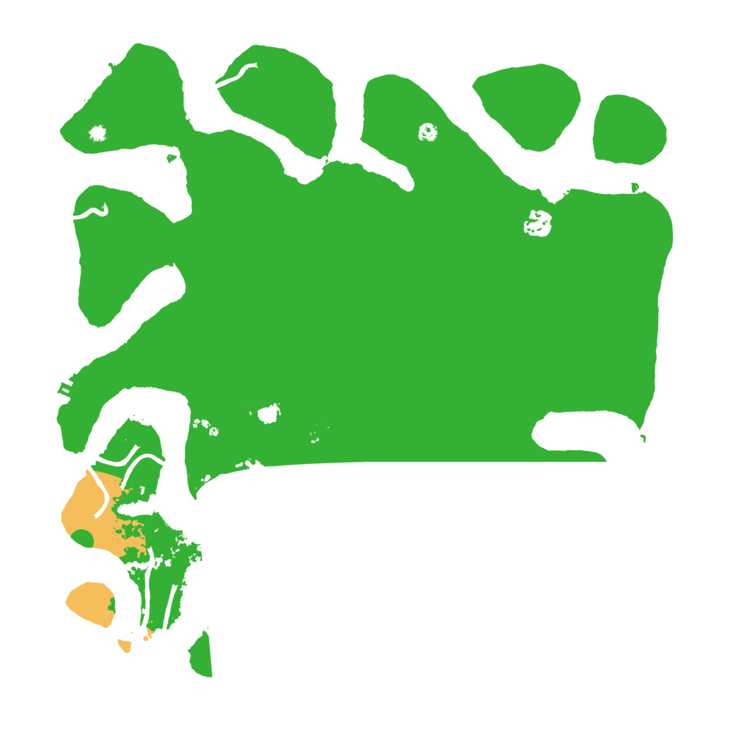 Biome Rust Map: Procedural Map, Size: 3950, Seed: 991854669