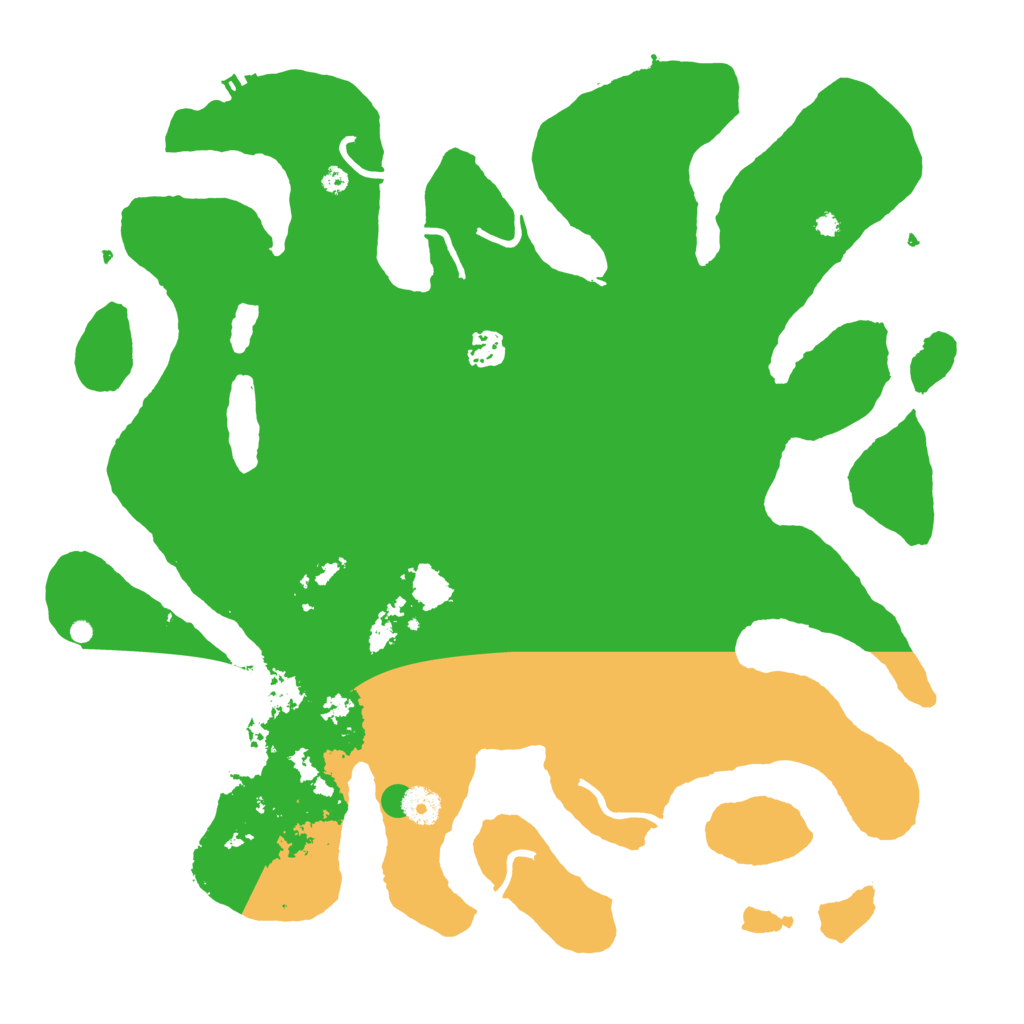 Biome Rust Map: Procedural Map, Size: 4000, Seed: 5698