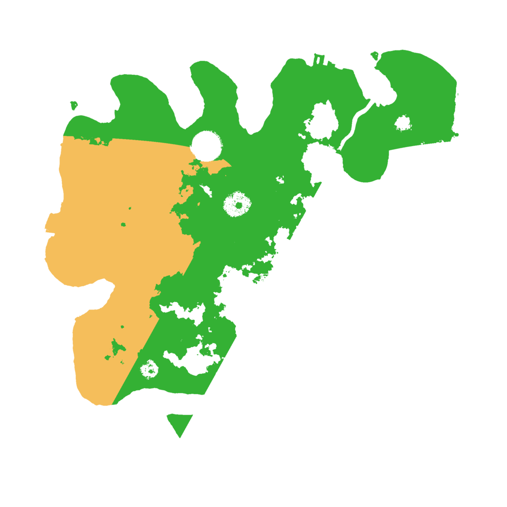 Biome Rust Map: Procedural Map, Size: 3000, Seed: 1012500960