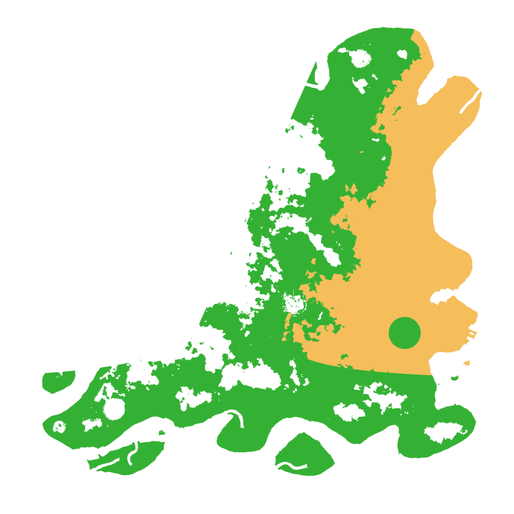 Biome Rust Map: Procedural Map, Size: 4250, Seed: 97851