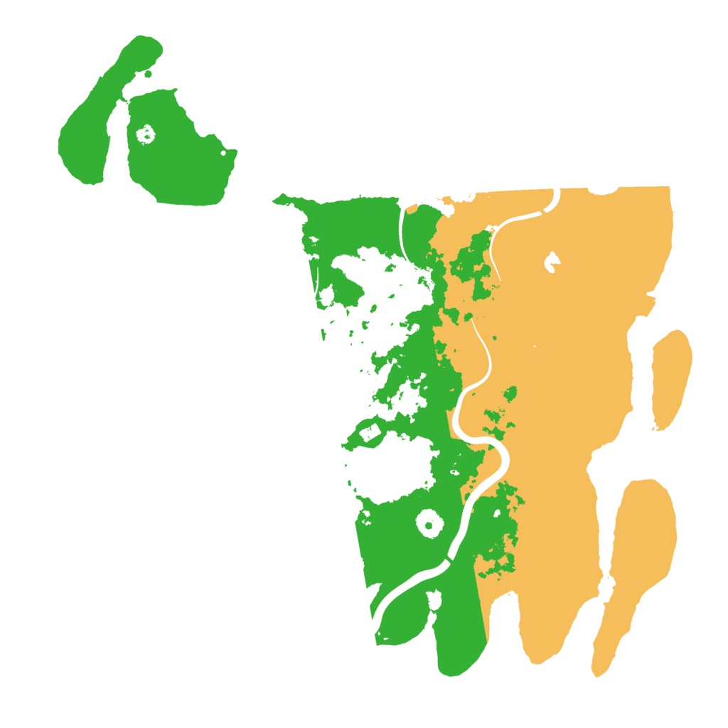 Biome Rust Map: Procedural Map, Size: 4000, Seed: 836429089