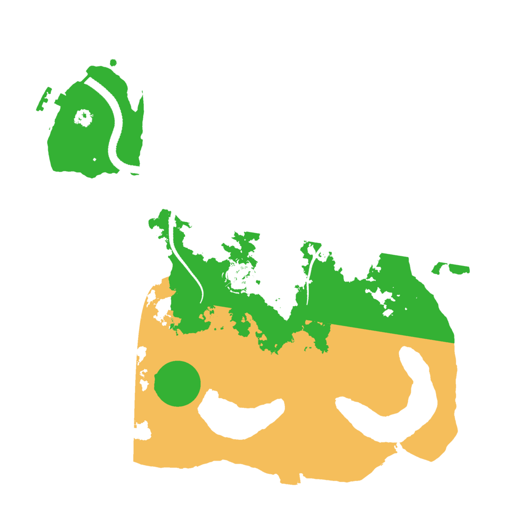 Biome Rust Map: Procedural Map, Size: 3000, Seed: 865381