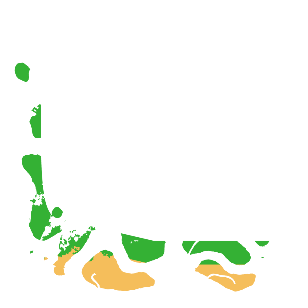 Biome Rust Map: Procedural Map, Size: 4000, Seed: 21200806