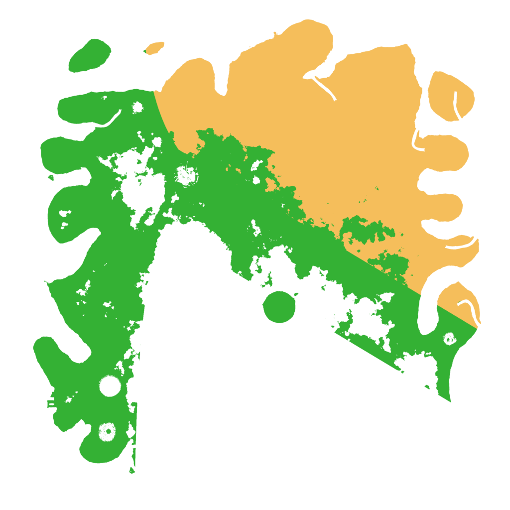 Biome Rust Map: Procedural Map, Size: 4250, Seed: 185468200