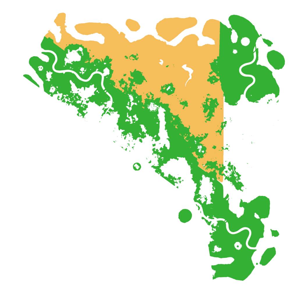 Biome Rust Map: Procedural Map, Size: 6000, Seed: 287846223