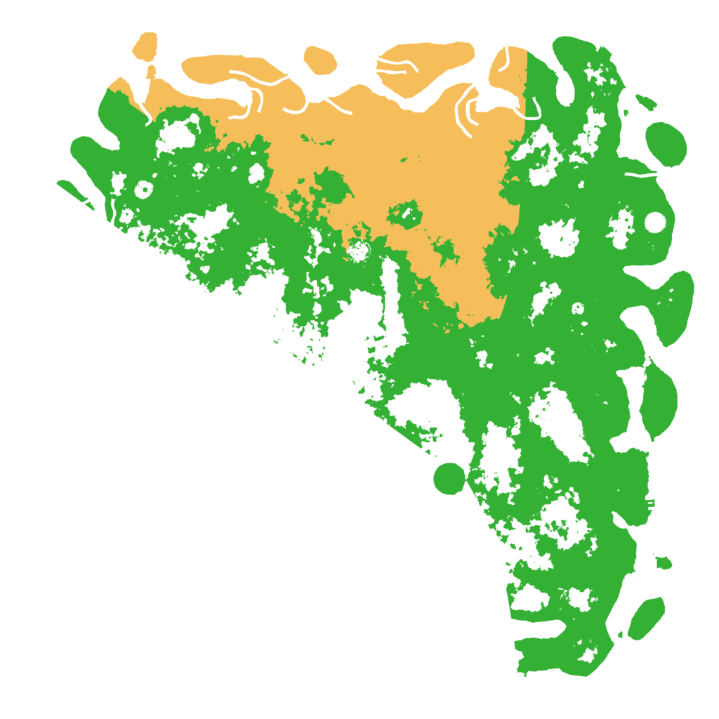 Biome Rust Map: Procedural Map, Size: 6000, Seed: 287846223