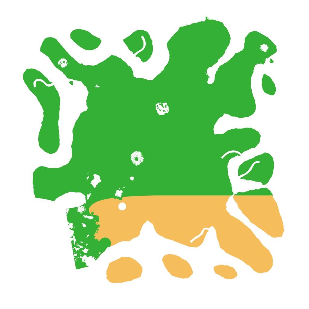 Biome Rust Map: Procedural Map, Size: 3500, Seed: 1225648520