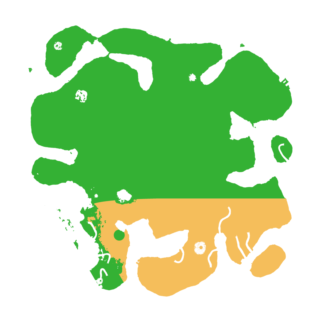 Biome Rust Map: Procedural Map, Size: 3800, Seed: 34626