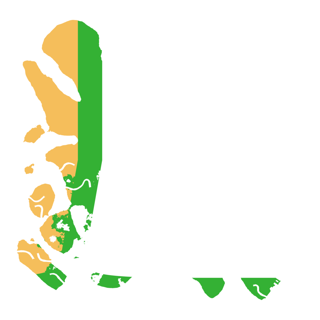 Biome Rust Map: Procedural Map, Size: 4250, Seed: 14195