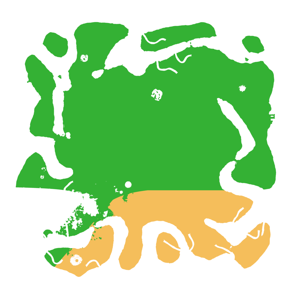 Biome Rust Map: Procedural Map, Size: 4000, Seed: 501