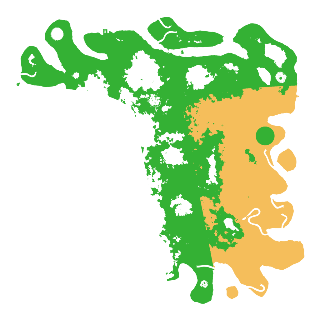 Biome Rust Map: Procedural Map, Size: 4500, Seed: 2023525683